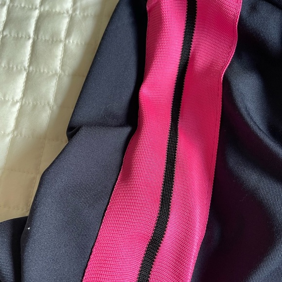 Palm Angels Black Jacket with Pink Stripes - Picture 13 of 13